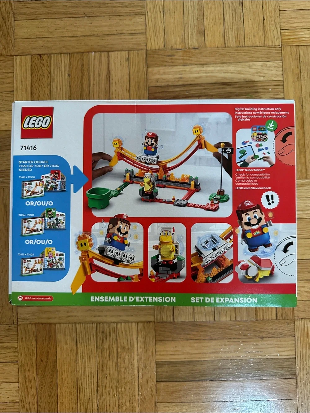 Lego exciting lava